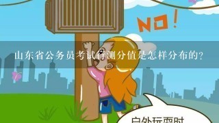 山东省公务员考试行测分值是怎样分布的？