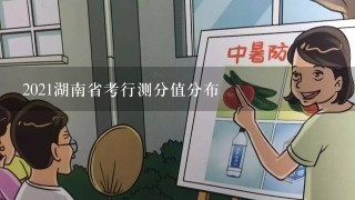 2021湖南省考行测分值分布