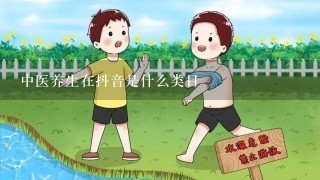 中医养生在抖音是什么类目