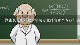 湖南机电职业技术学院专业排名哪个专业好满意度Top10